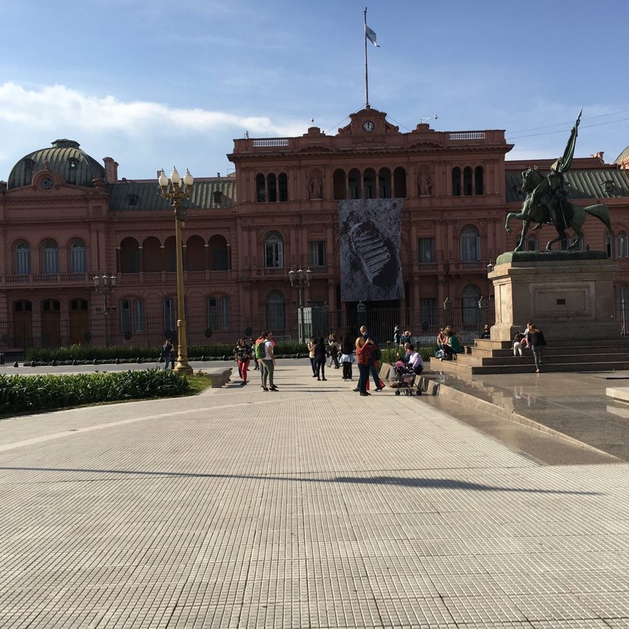 Casa Rosada from Plaza de Mayo